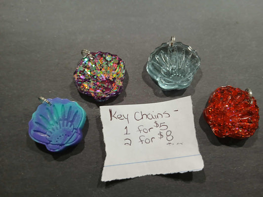 Premade Resin Little Keychains