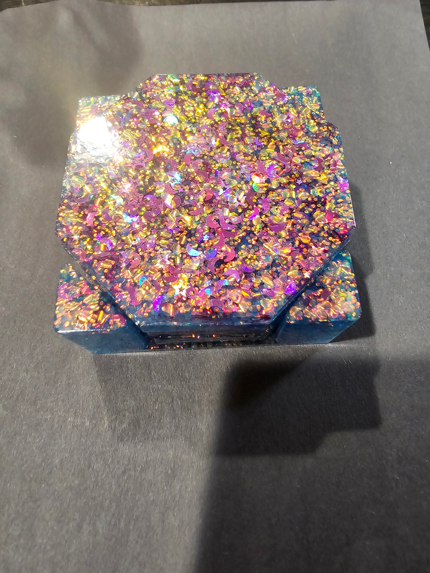 Premade Coasters-Hexagon