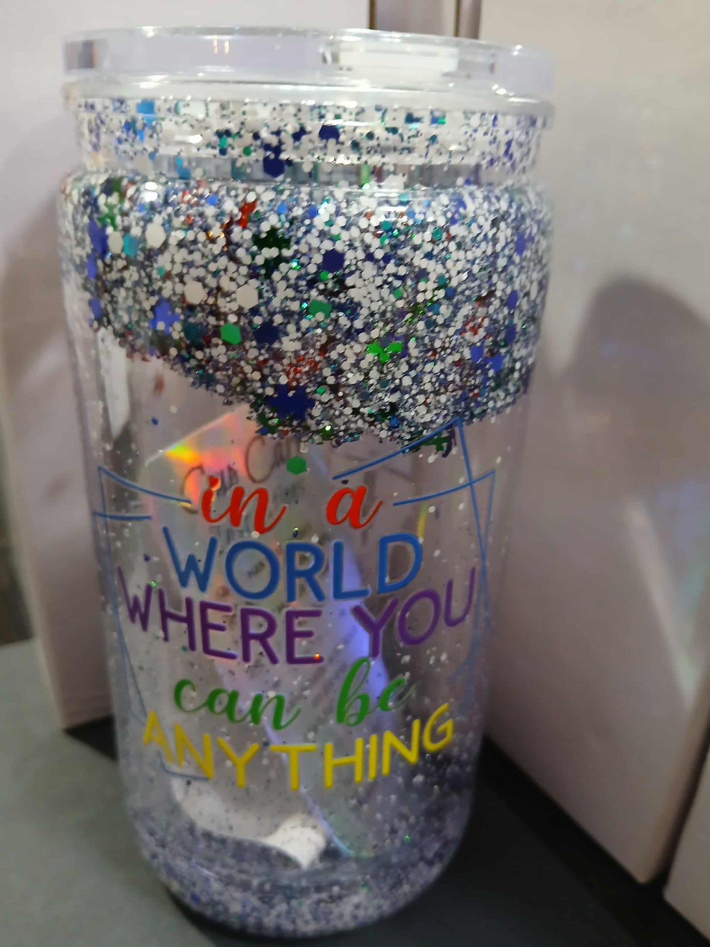 Premade Snow Globe Cups