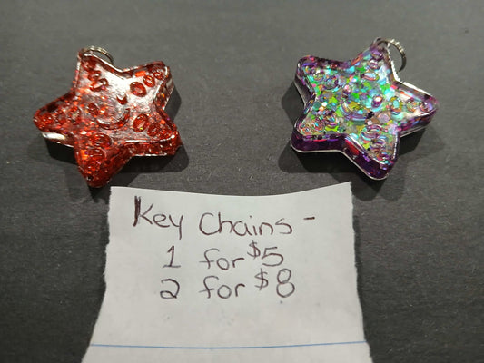 Premade Resin Little Keychains