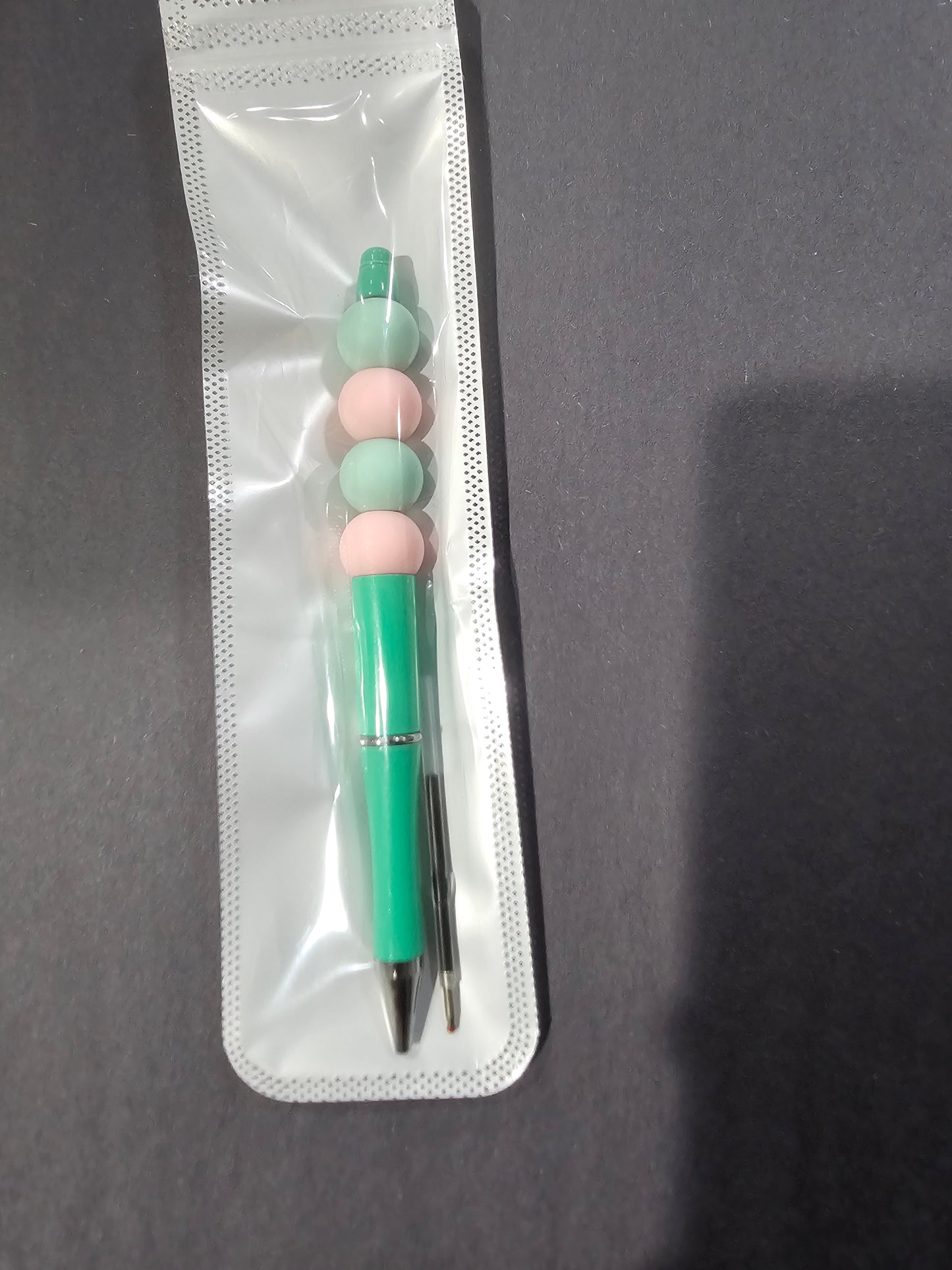 Mint and Pink Pen