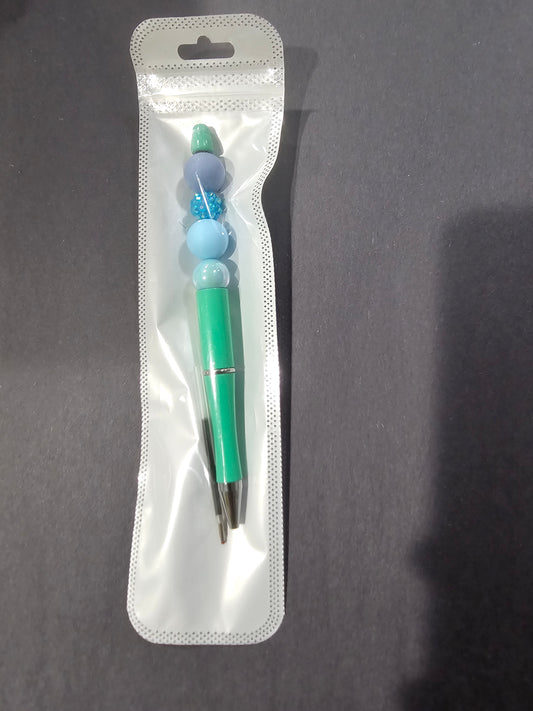 Mint and Blue Pen