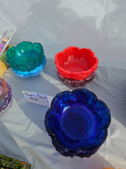 Premade Resin Bowls