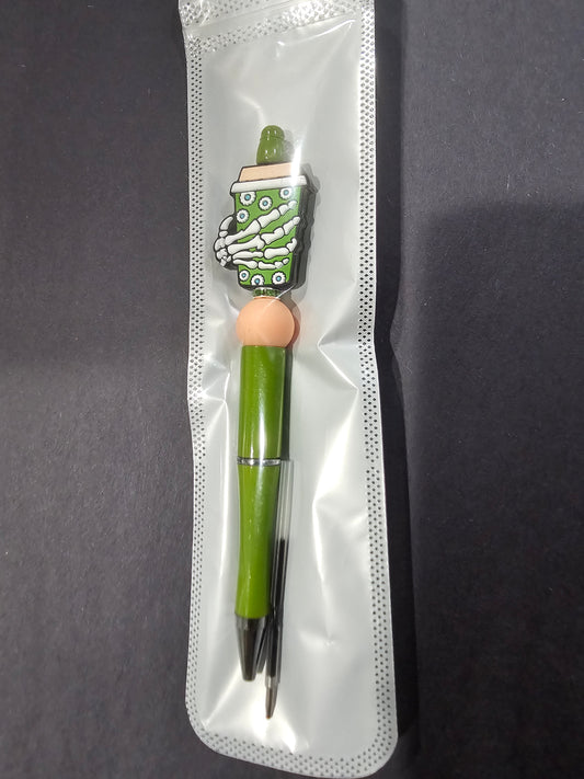 Skeleton Hand/Coffee Pen