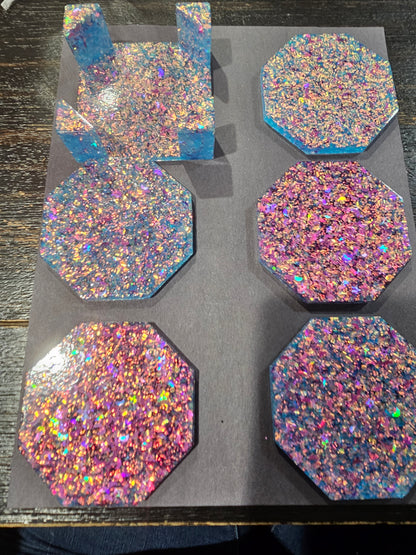 Premade Coasters-Hexagon