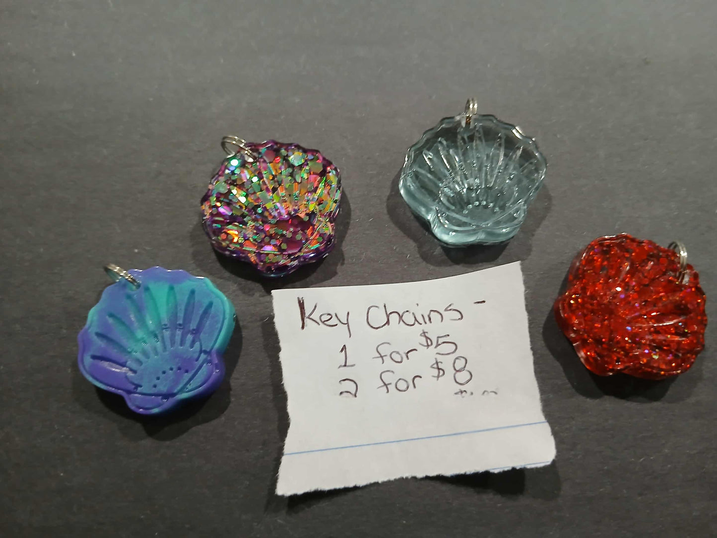 Premade Resin Little Keychains