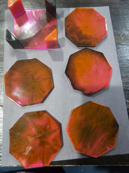 Premade Coasters-Hexagon