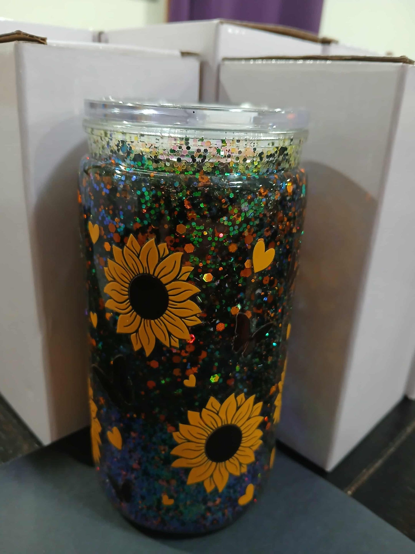 Premade Snow Globe Cups