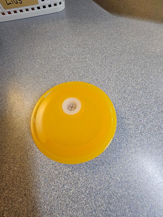 16oz Yellow Lid